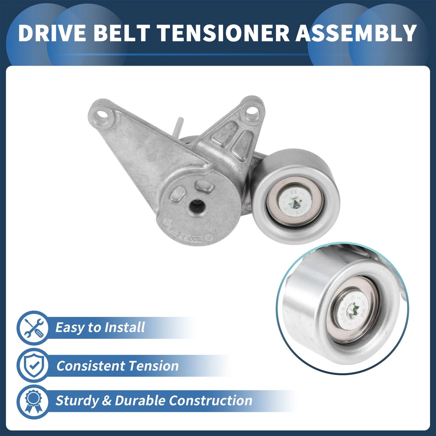 Belt Tensioner for Suzuki Wagon R (2013-2016) - Metal 1 Pc