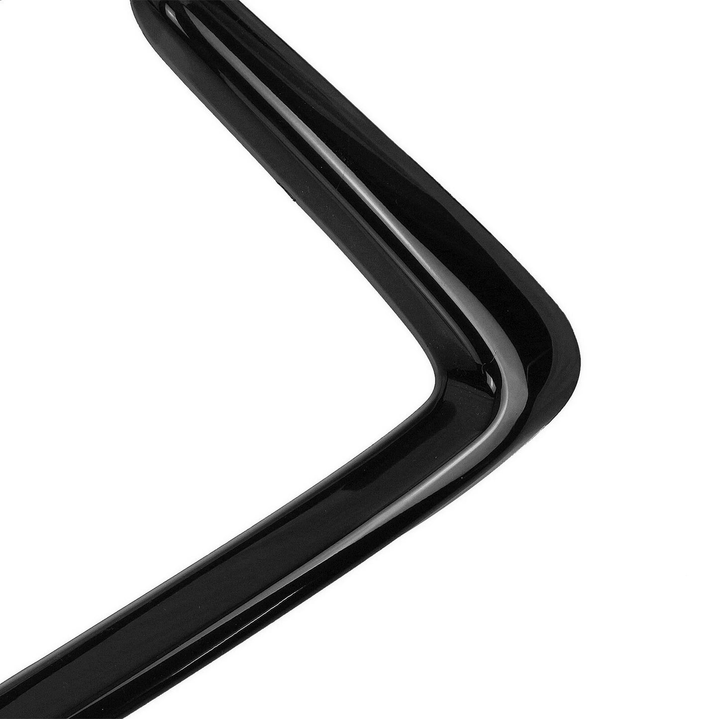 1x Black Front Grille Guard Trim Cover for Infiniti Q50 (2018-2024)