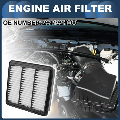 Engine Air Filter for Hyundai Elantra 2.0L (2007-2012) 1 Pc