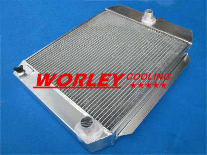 Aluminum Radiator 1/2" for Ford Chopped V8 (1928-1934)