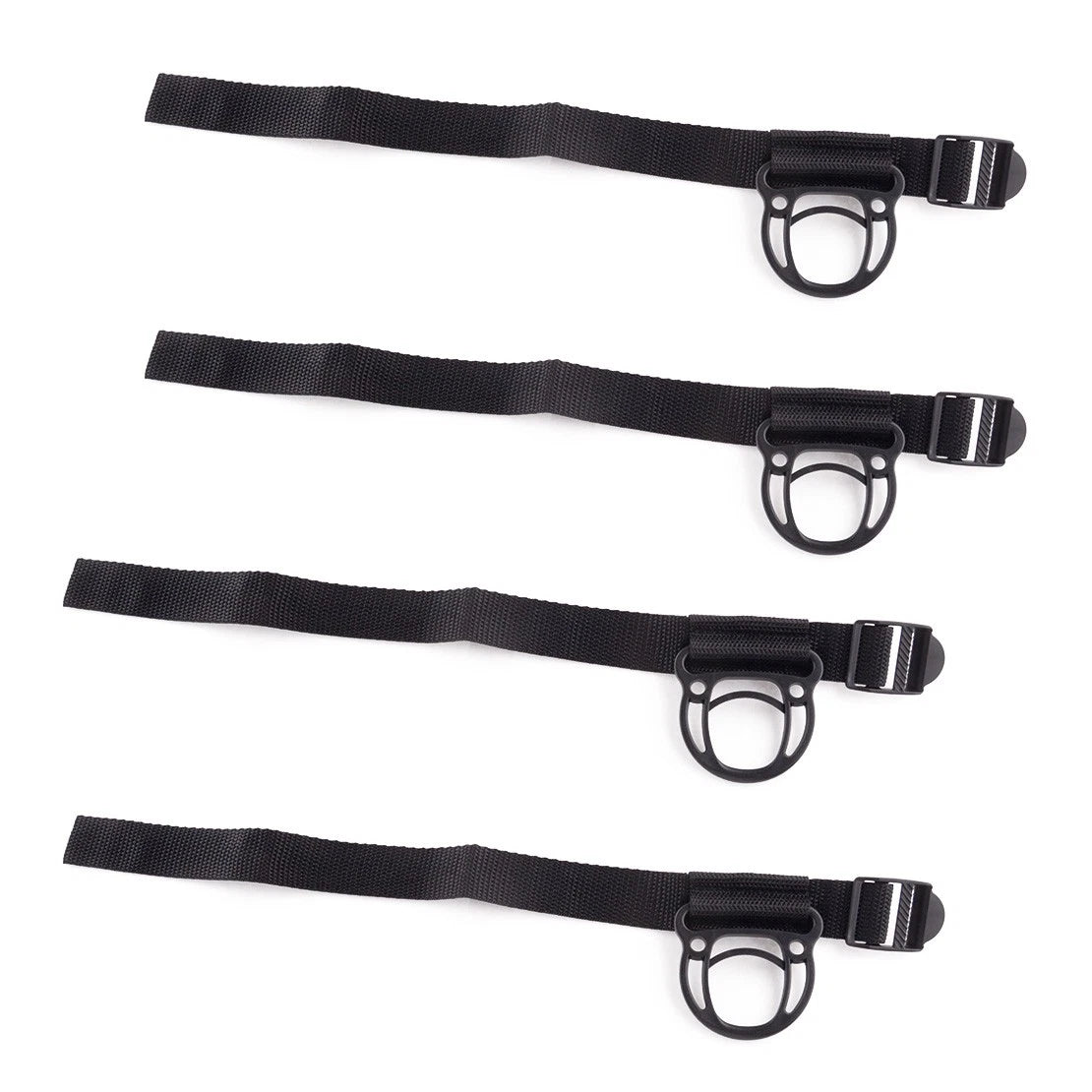4x Black Roll Bar Coat Hanger Hooks for Jeep Wrangler JL TJ JK JLU (07-22)