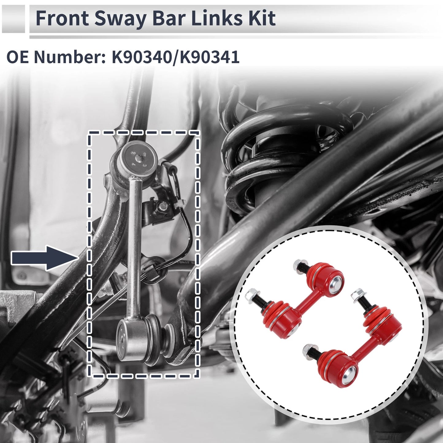 Front Stabilizer Bar Links  for ACURA CL (2001 - 2003)