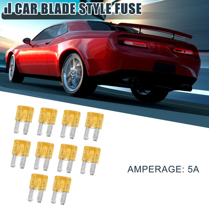 10pcs / 5A / Car Mini Blade Fuses for Boat Truck RV Camper Motorcycle