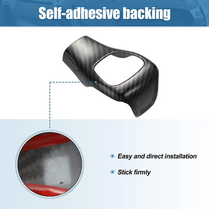 Gear Shift Knob Cover for Jeep Cherokee 2014-2018 - Black Trim Decal
