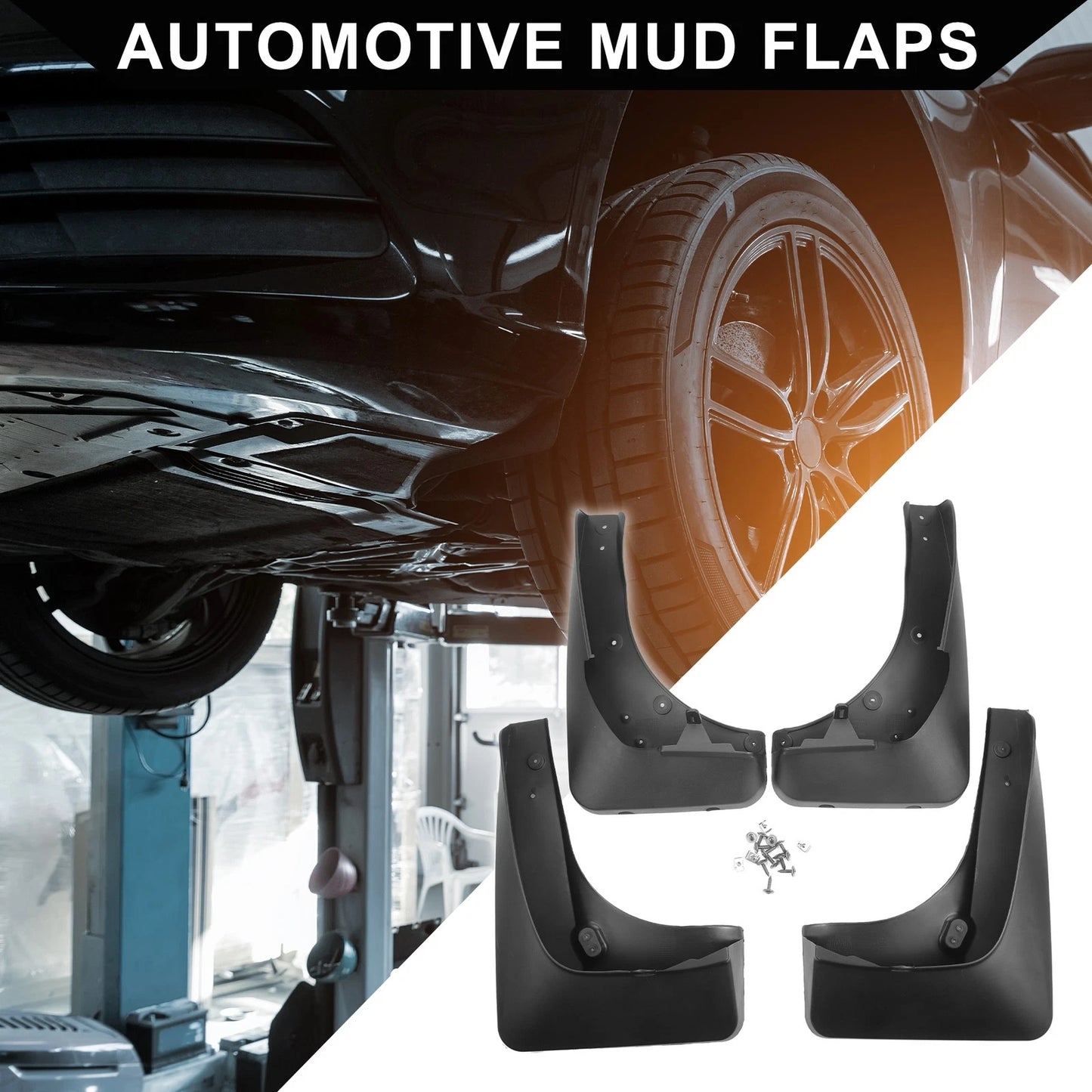 Front & Rear Mud Flaps for BMW X5 Sport Utility (2007-2013)