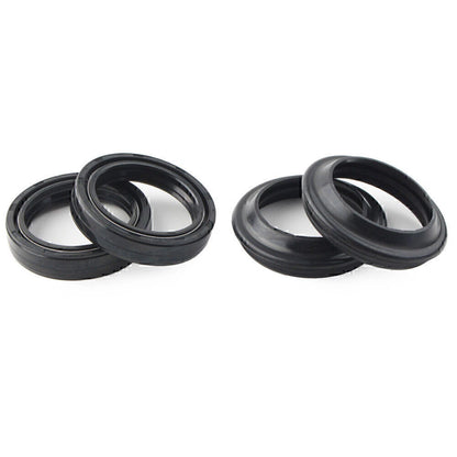 4 Pcs 33X46 MM Motorcycle Front Fork Damper Shock Absorber Seal