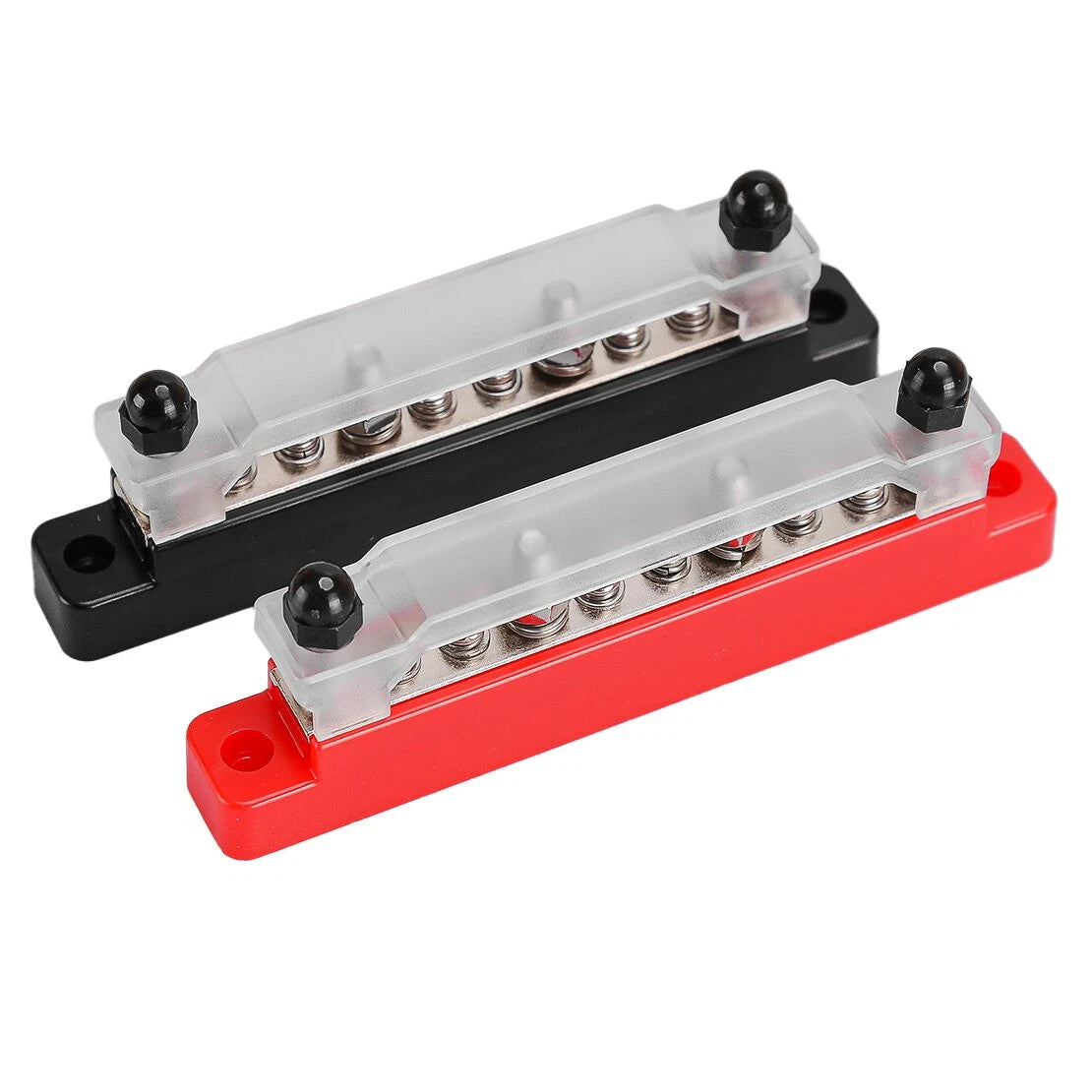 Red & Black Power Distribution Terminal Block for Automotive Car & Boat