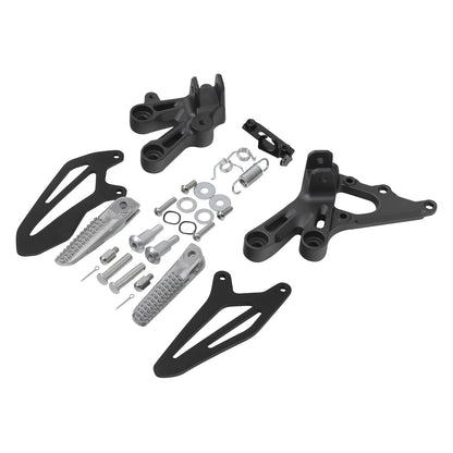 Front Rider Driver Footpegs Bracket Set for Yamaha YZF R7 (2022-2025)