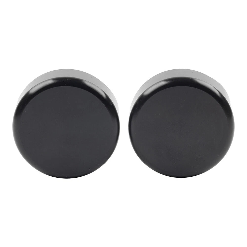 Black CNC Upper Fork Caps for Harley Softail Breakout FXBR FXBRS (2018-2023)