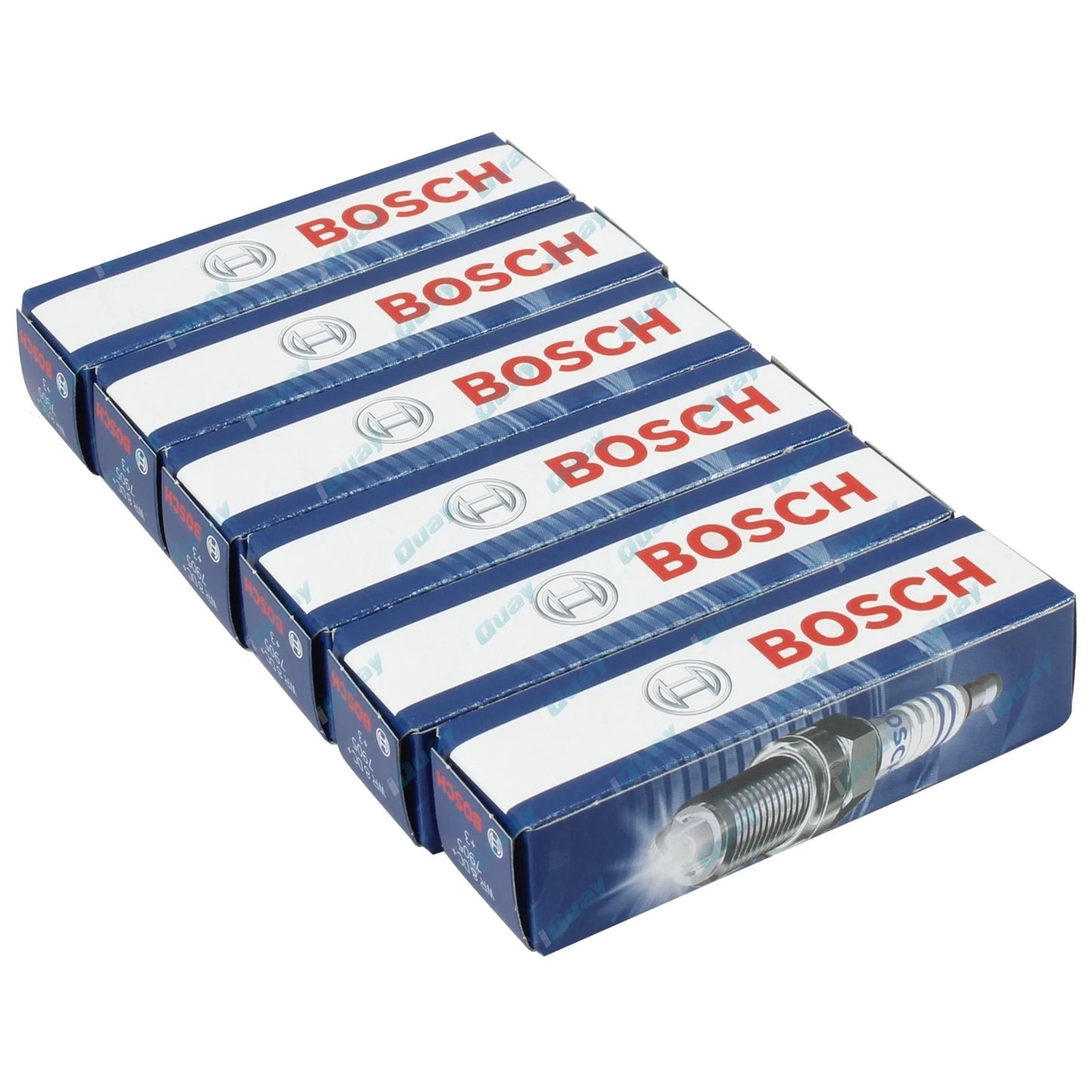 6 x Bosch Spark Plugs for Toyota Landcruiser Prado VZJ95R 3.4L 5VZFE 96~02 V6