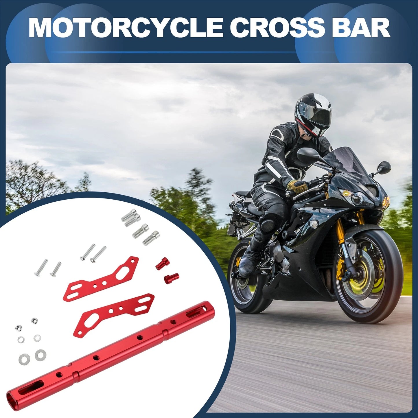 Cross Bar 1set Handlebars for Motorcycle