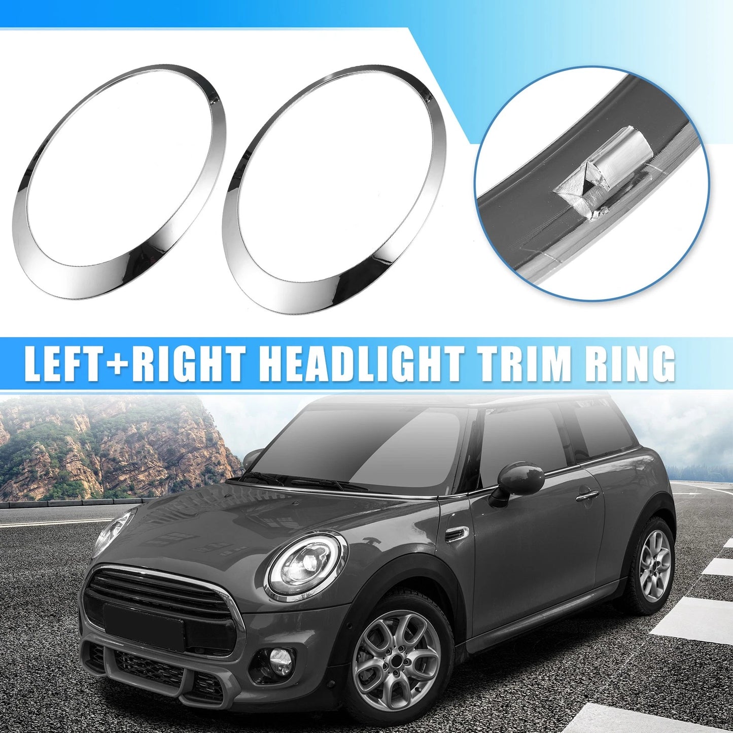Headlight Trim Ring for Mini Cooper (2007-2015)