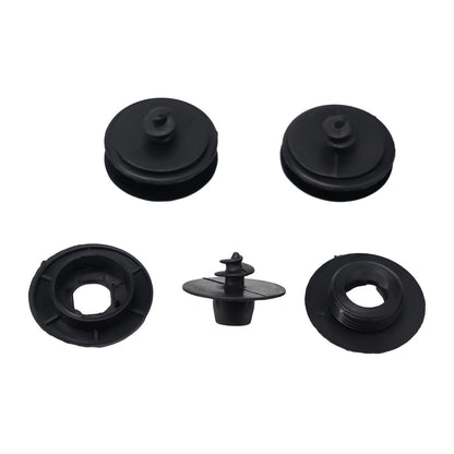 2 x Car Floor Mat Anti-Slip Clip Auto Carpet Fixing Grips Clamps Holders Black
