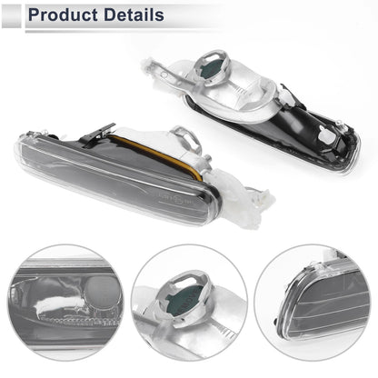 Left Front Bumper Side Marker Light Cover for BMW 3 Series (2006-2013)