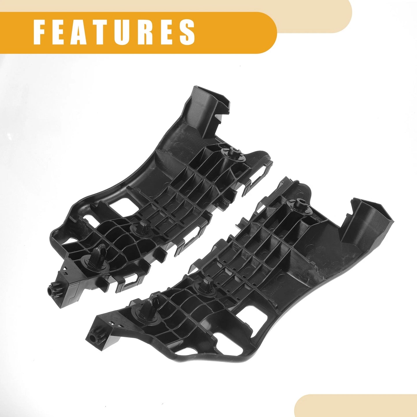 Bumper Support Bracket 1 Pair for Toyota C-HR (2018-2020)