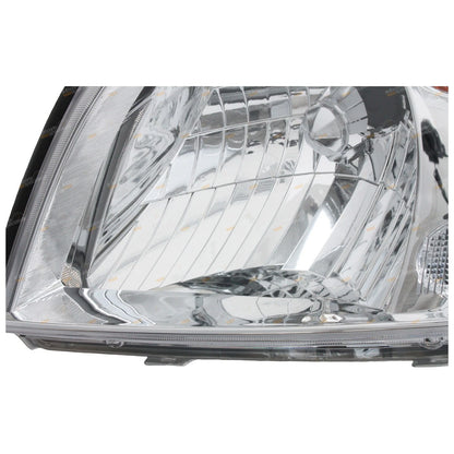 LH Chrome Left HeadLight for Toyota Landcruiser Prado 120 Series (2002–2009)
