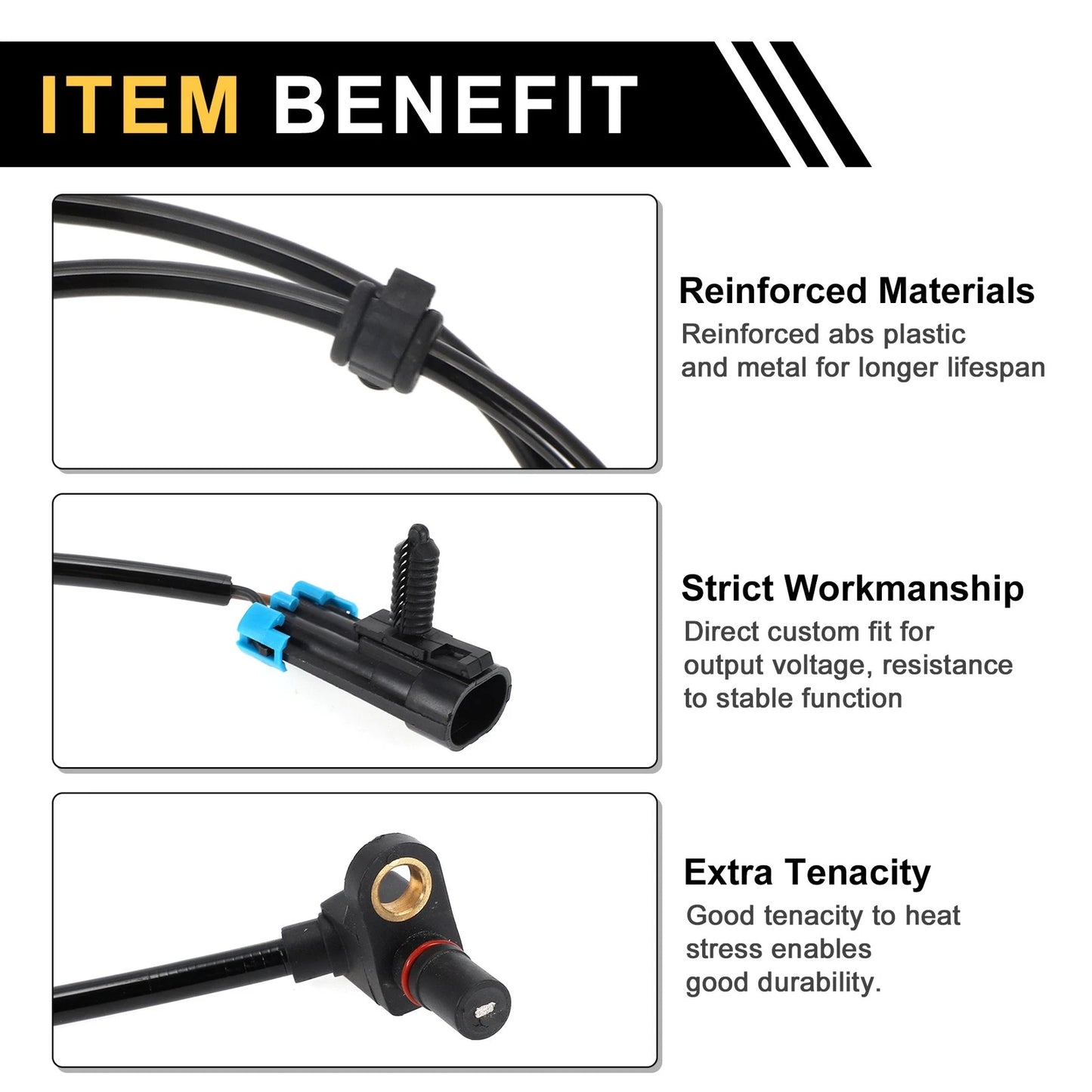 ABS Wheel Speed Sensor for Chevrolet Silverado 2500 (99 - 00)