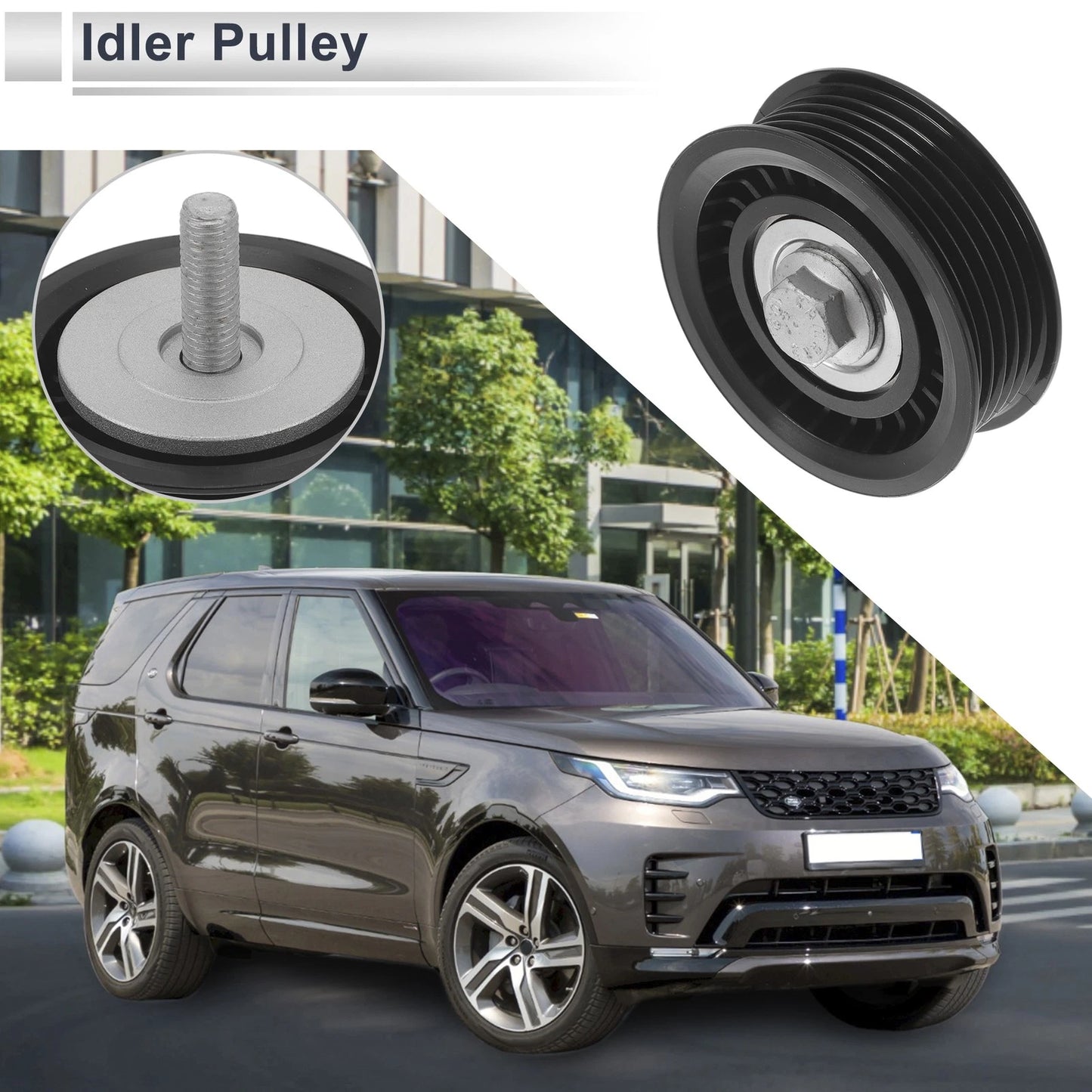 Drive Belt Idler Pulley for Land Rover Range Rover (2012-Now) 1 Pc