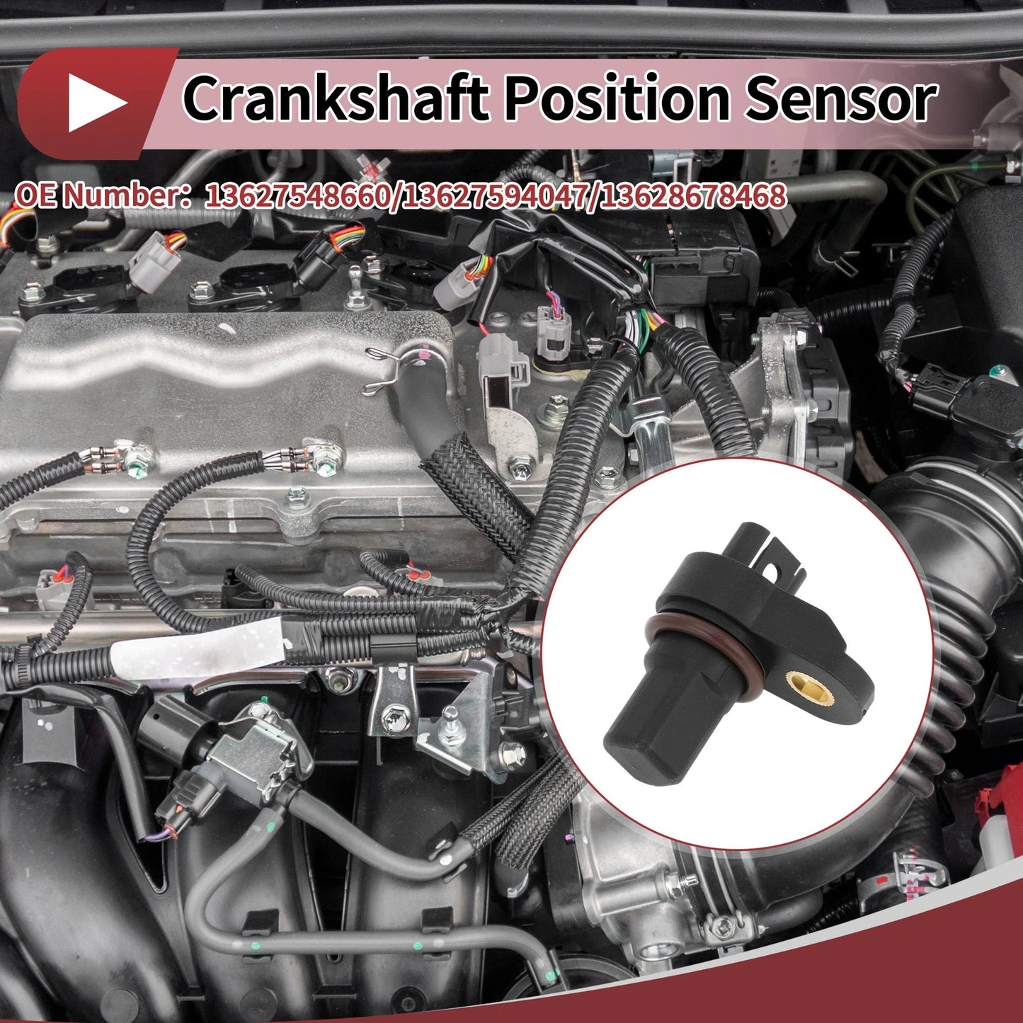 Crankshaft Position Sensor 2.0 for BMW E60 520i (2006-2010)