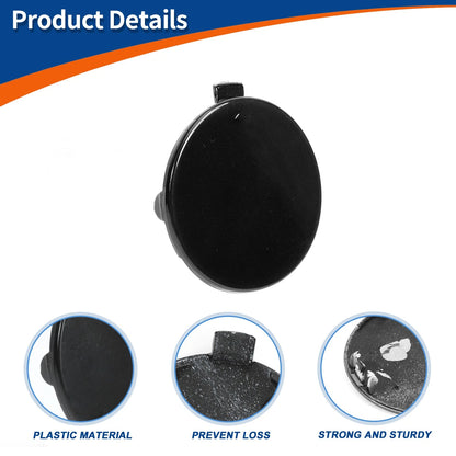 Bumper Tow Hook Cover for BMW 1 Series (2011-2019) - Black Sapphire