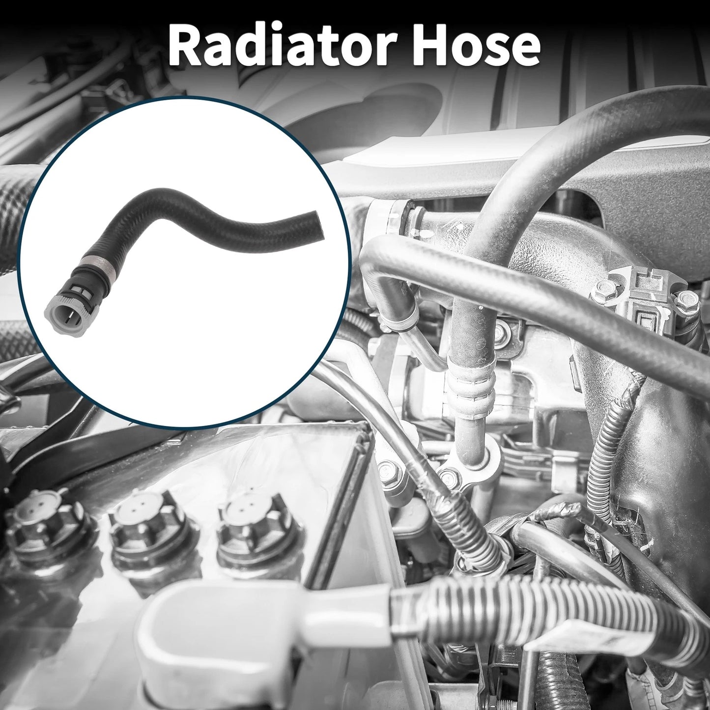 Radiator Hose Warm Air Outlet Pipe for Volvo S40 (2004-2011)