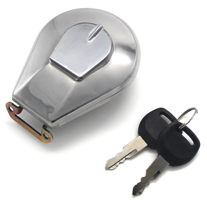 Fuel Gas Tank Cap Cover Keys for Honda CB250 CB650SC VT750C Shadow (1980-1988)