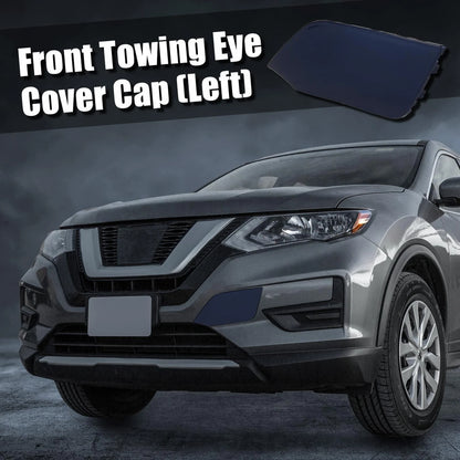 Blue Front Bumper Tow Hook Eye Cover for Nissan Rogue (2017-2020)