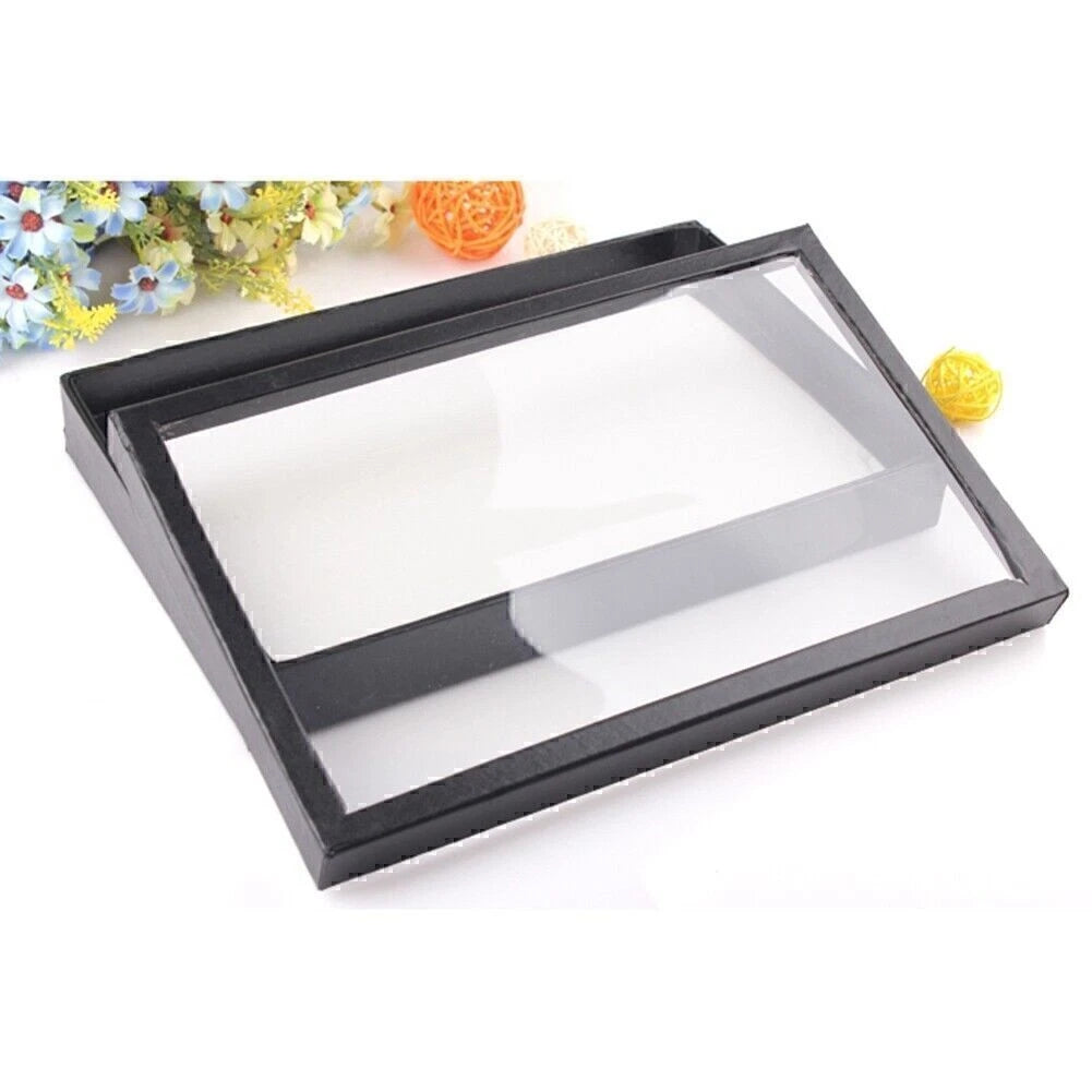 Velvet Jewelry Display Box for Rings & Earrings Organizer Storage Showcase