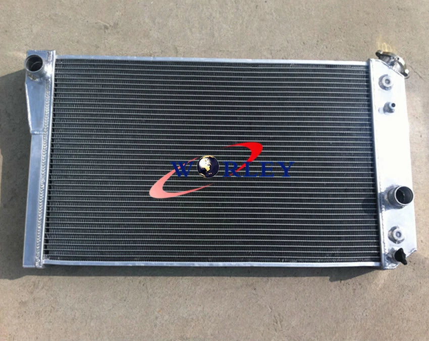 3 Row Aluminum Radiator +  Fans for Chevy Corvette 5.7 L83/S10 V8 (1984-1990)