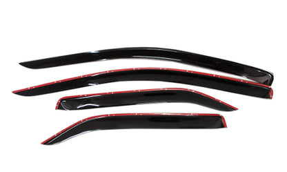 4 x Door Visor Rain Guards for Toyota Vios Yaris Sedan (2003-2006)
