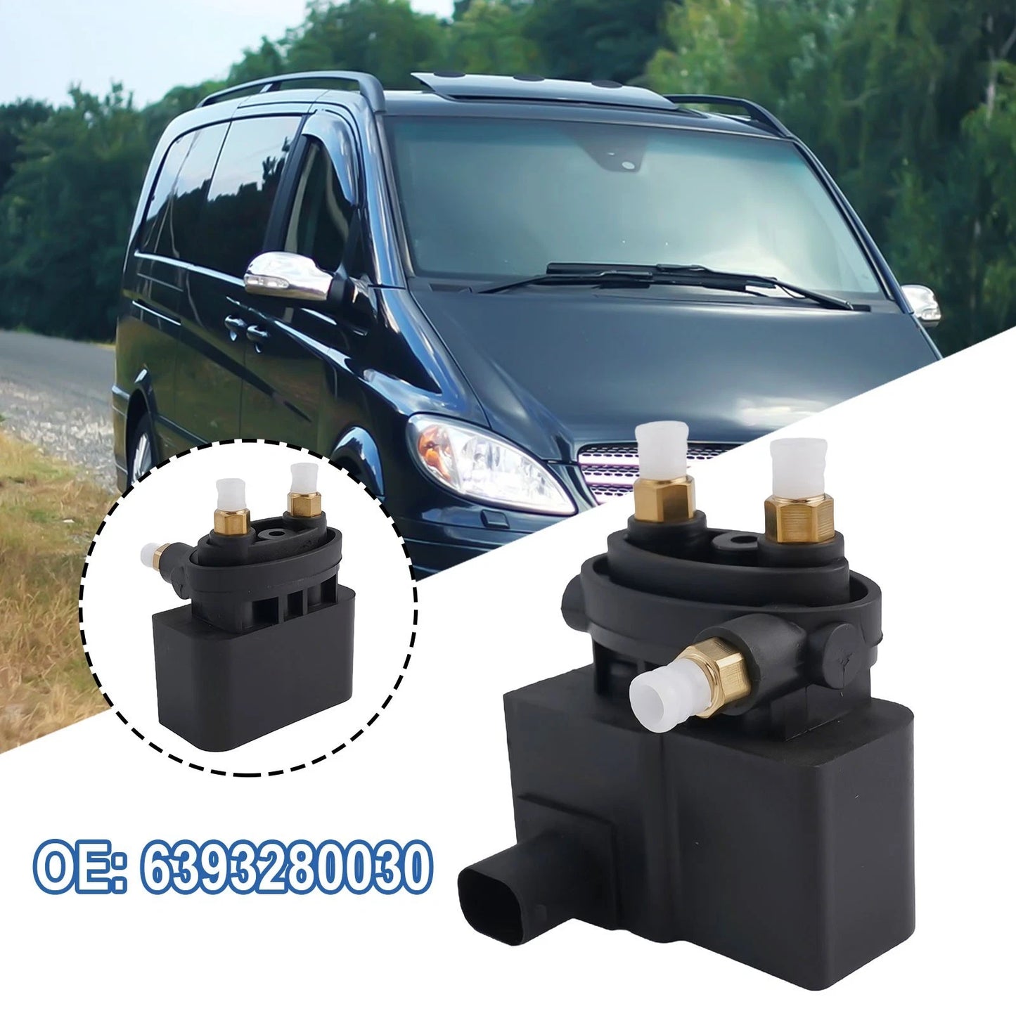 Air Suspension Valve Block for Mercedes Vito Viano W639 (2004–2014)