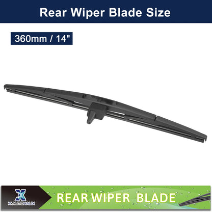 Rear Windshield Wiper Blades for Honda Pilot (2009-2015)