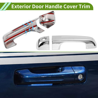 Door Handle Cover Trim for Dodge Ram 1500 (2019 - 2024) ABS