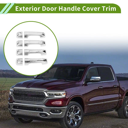 Door Handle Cover Trim for Dodge Ram 1500 (2019 - 2024) ABS