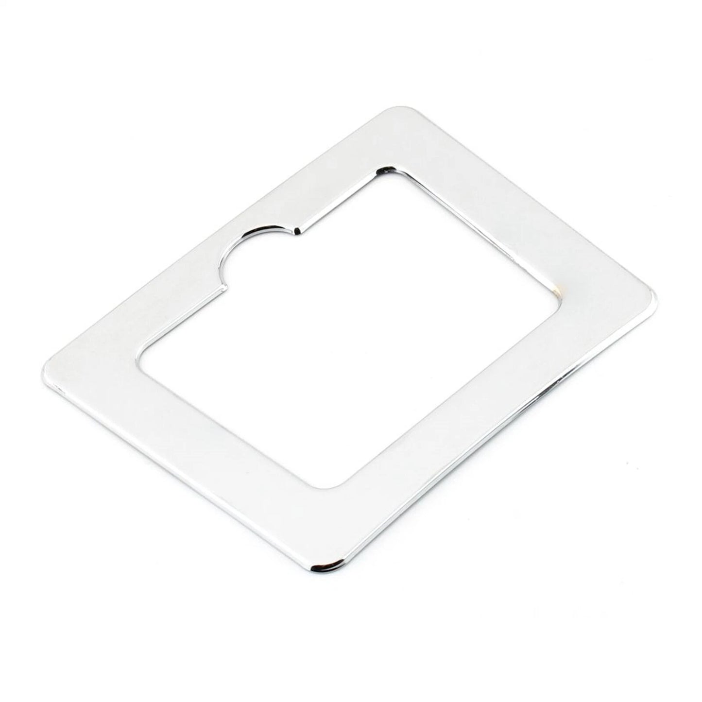 1x Chrome Iron Front Fuel Door Trim Cover for Honda Gold Wing GL1500 (1988-2000)