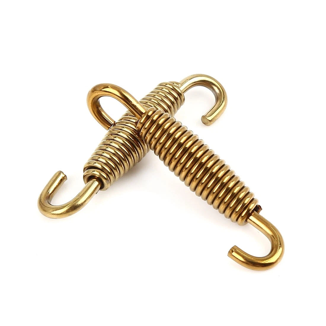 10pcs 60mm Exhaust Pipe Stainless Steel Swivel Spring for Motorcycle