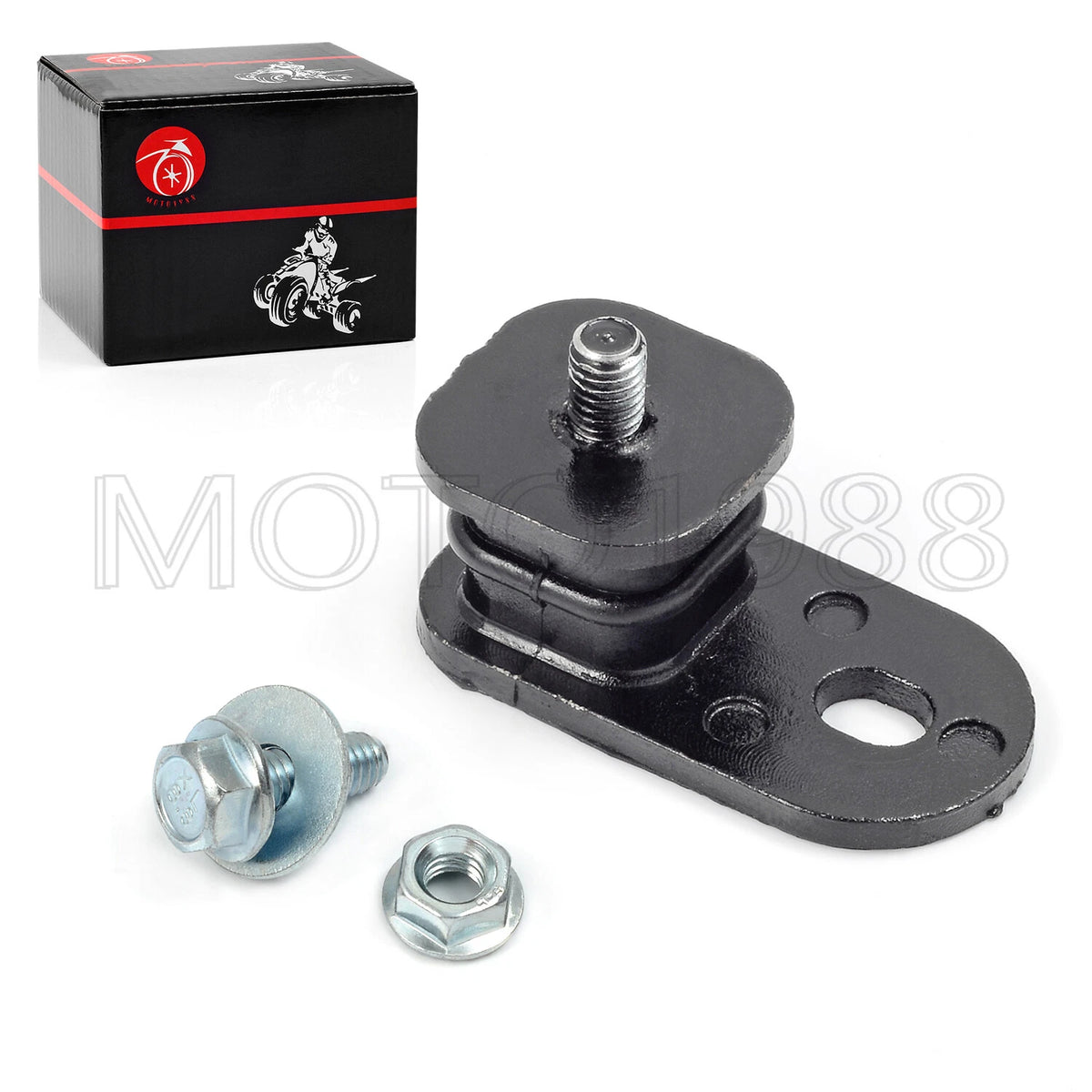 Exhaust Pipe Mount Hanger W/ Nut for Kawasaki KDX200/220/250 (1980–1995)
