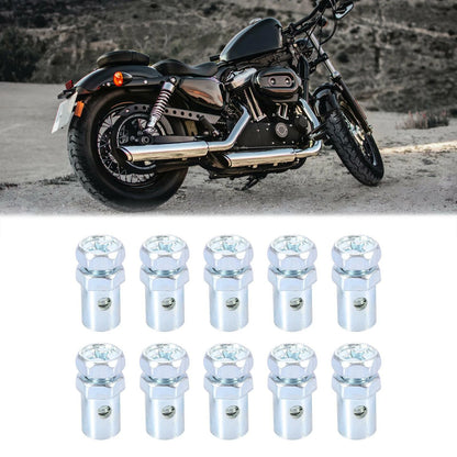 Fixed Screws / 10Pcs / Brake Line Cable Wire for Motorcycle