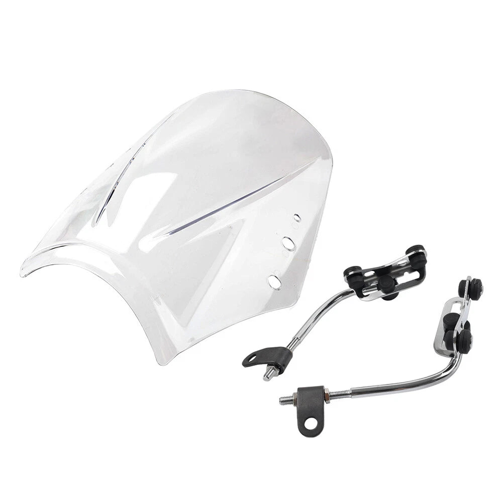 Clear Universal Motorcycle Windshield Deflector