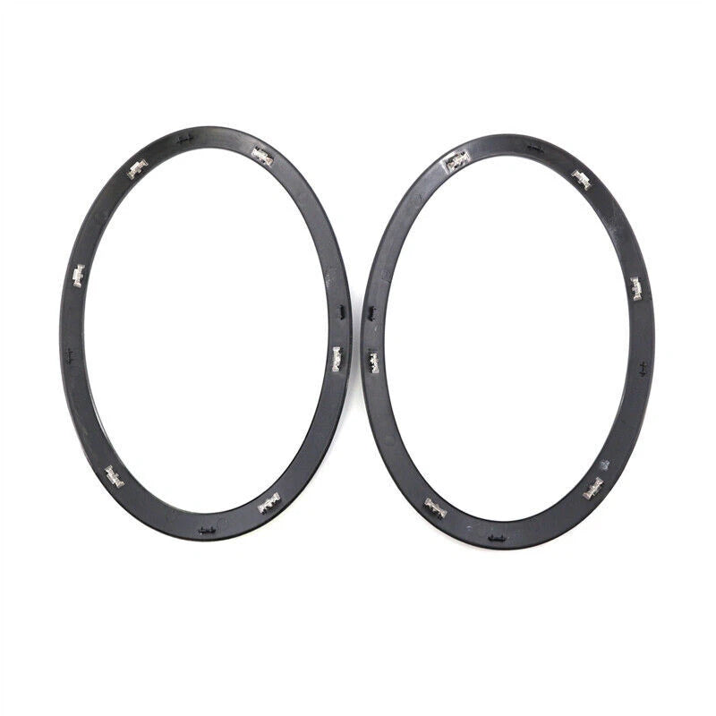 Gloss Black Headlight & Taillight Rings Trim for 2014-2021 Mini Cooper F55/F56/F57