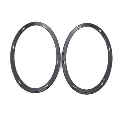 Gloss Black Headlight & Taillight Rings Trim for 2014-2021 Mini Cooper F55/F56/F57