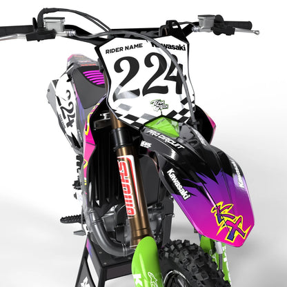 Kawasaki KX 125 Sticker Kit Decals Junction B Style (1999-2002)