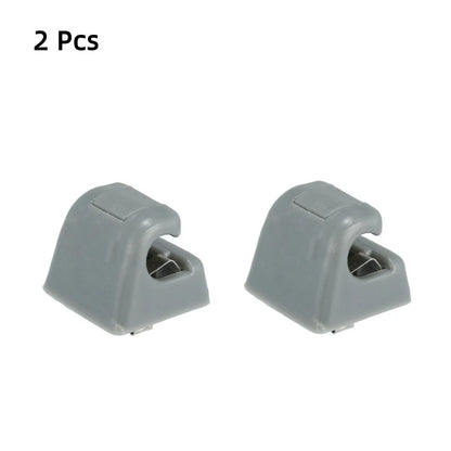 Grey Sun Visor Hook Clips for Mercedes Benz 300TE 190D 300SDL (1982-1993)