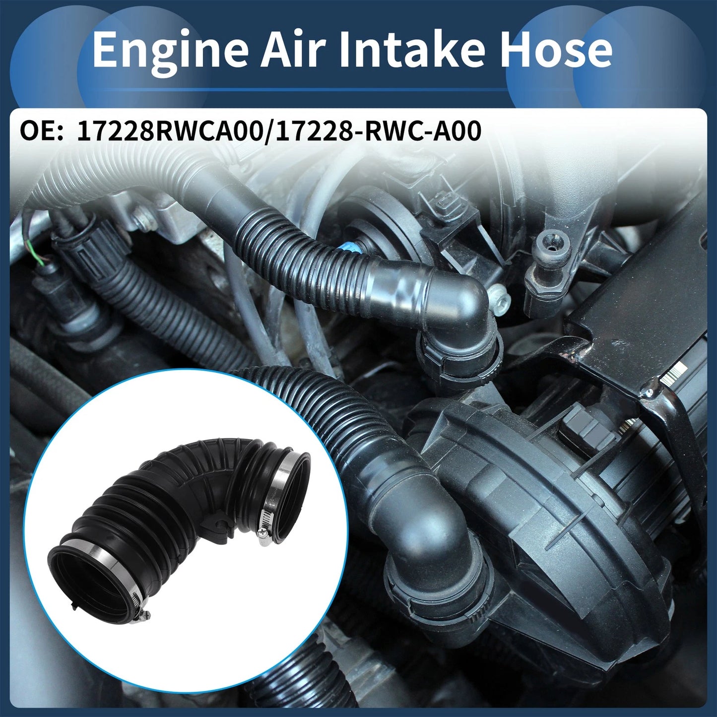 Engine Air Intake Hose for Honda Acura RDX 2.3L (2007-2012)