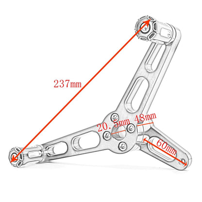 Black Heel Toe Shifter Lever for Harley Sportster 883 XL883 (2004-2018)