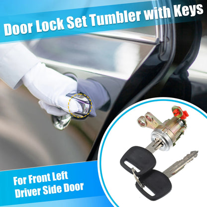 Door Lock Cylinder Set with Keys for Toyota Camry (1992-1996)
