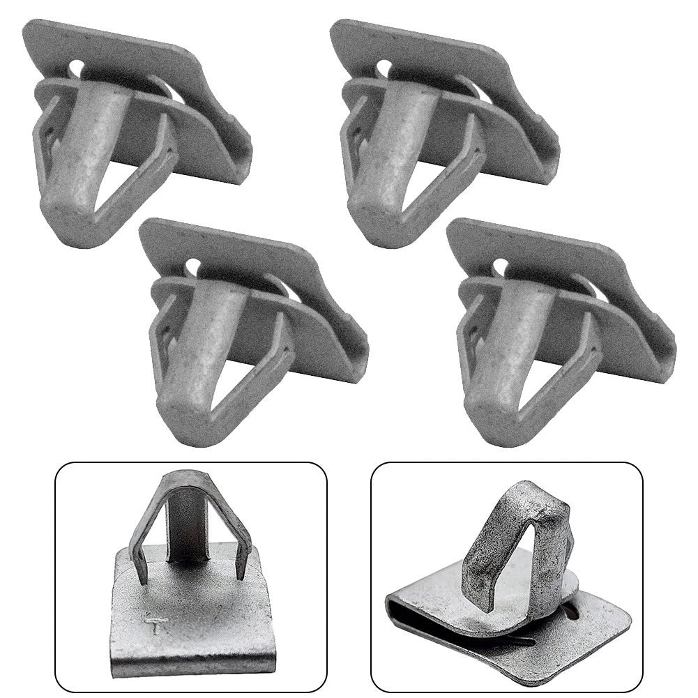 Clips / 4PCS Front High Oil Panel Plate Skid for F150 (2011–2020)