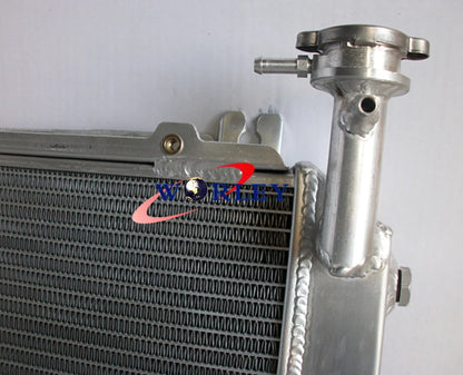 3 Row Aluminum Radiator + 2 Fans for Nissan Patrol Y60 4.2L (87-97)