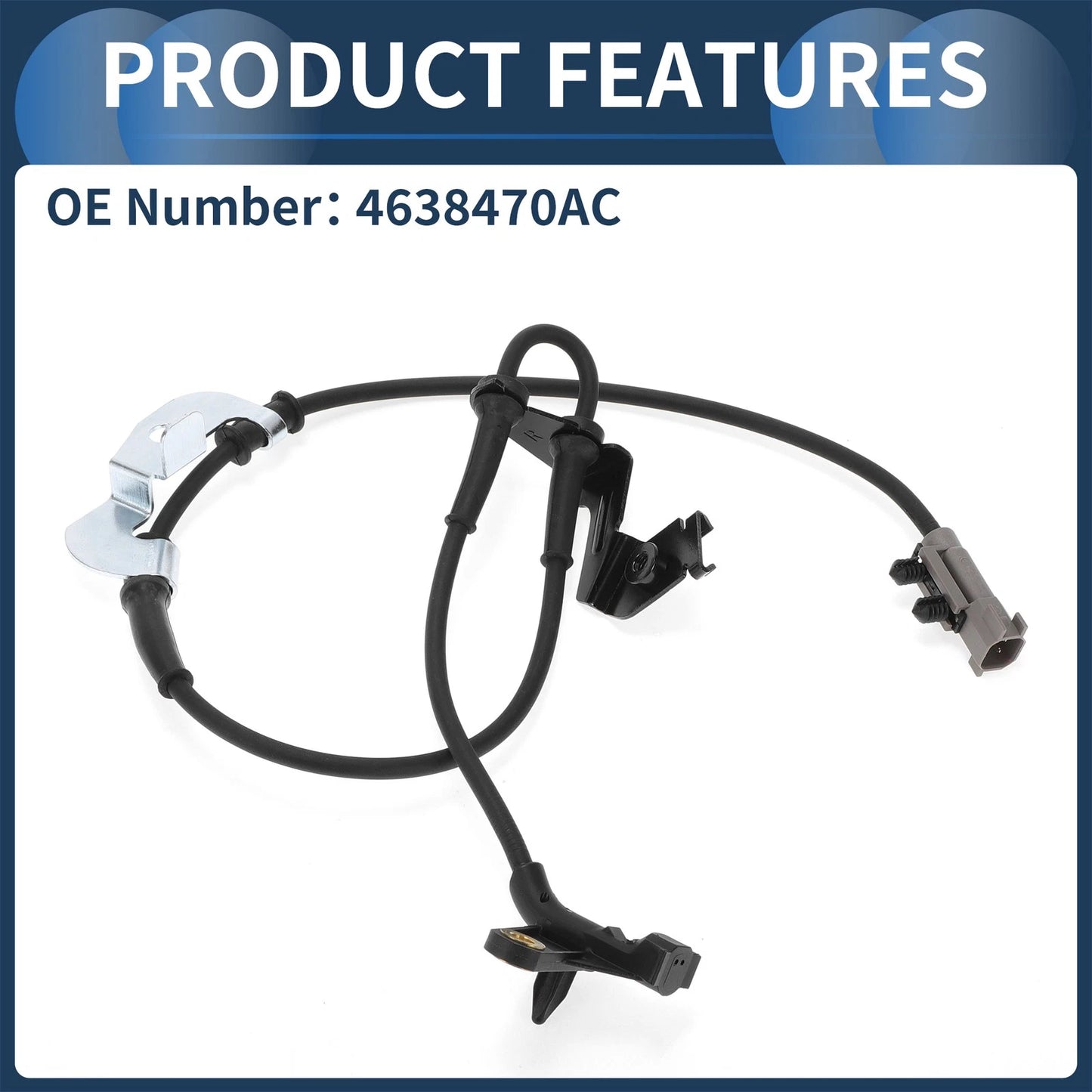 ABS Wheel Speed Sensor for Chrysler Town & Country Right
