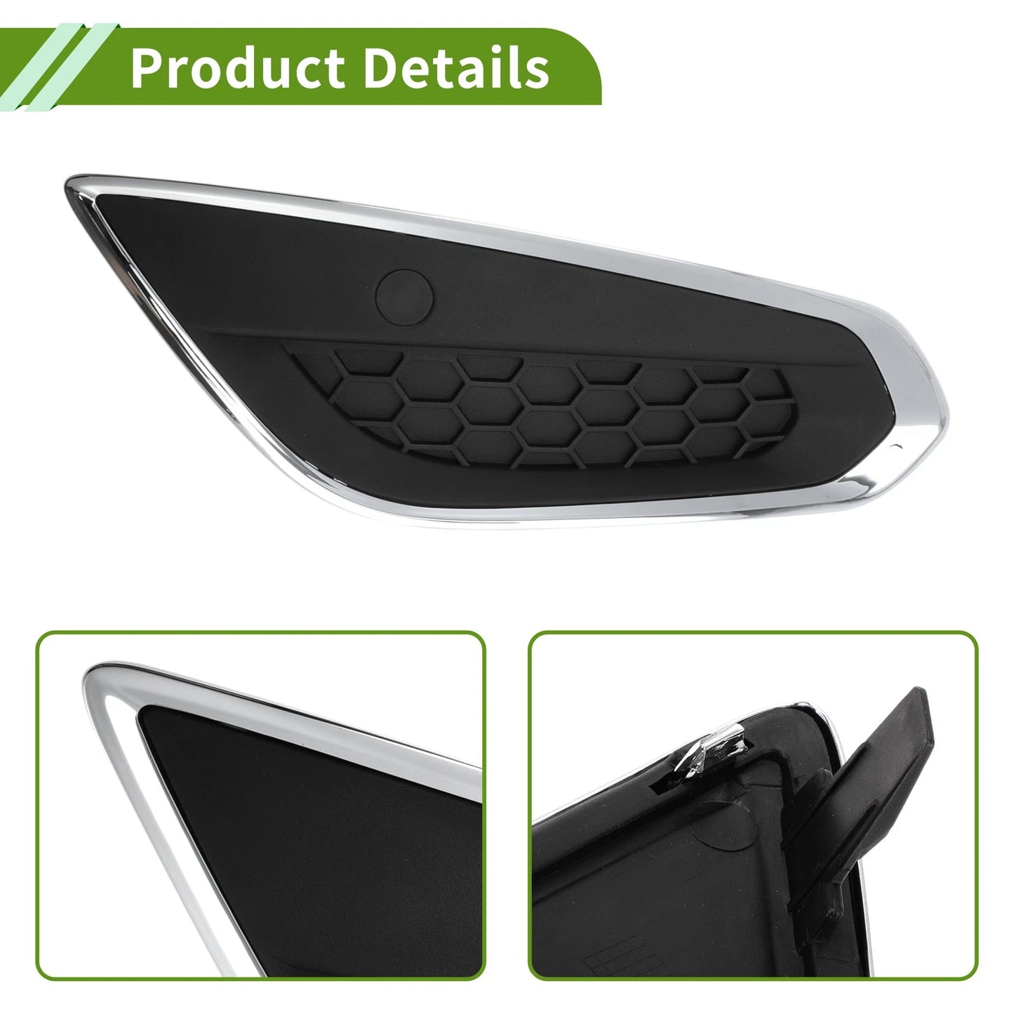 Front Right Fog Light Grill for Volvo S60 (2010-2013)